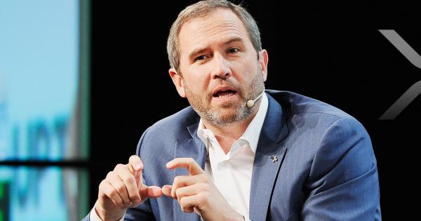Ripple’s Chief Executive says 95% of its Customers are Non-US Based