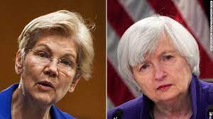 Senator Elizabeth Warren To U.S. Treasury Janet Yellen “ACT WITH URGENCY” to Mitigate Crypto Risks