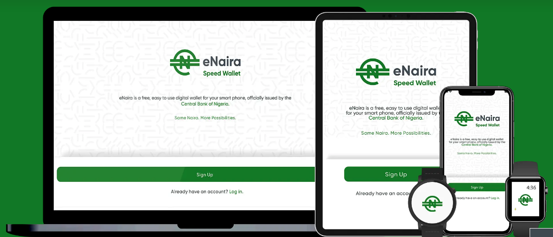 The Central Bank of Nigeria’s e-Naira Website Displays Features of New Digital Currency