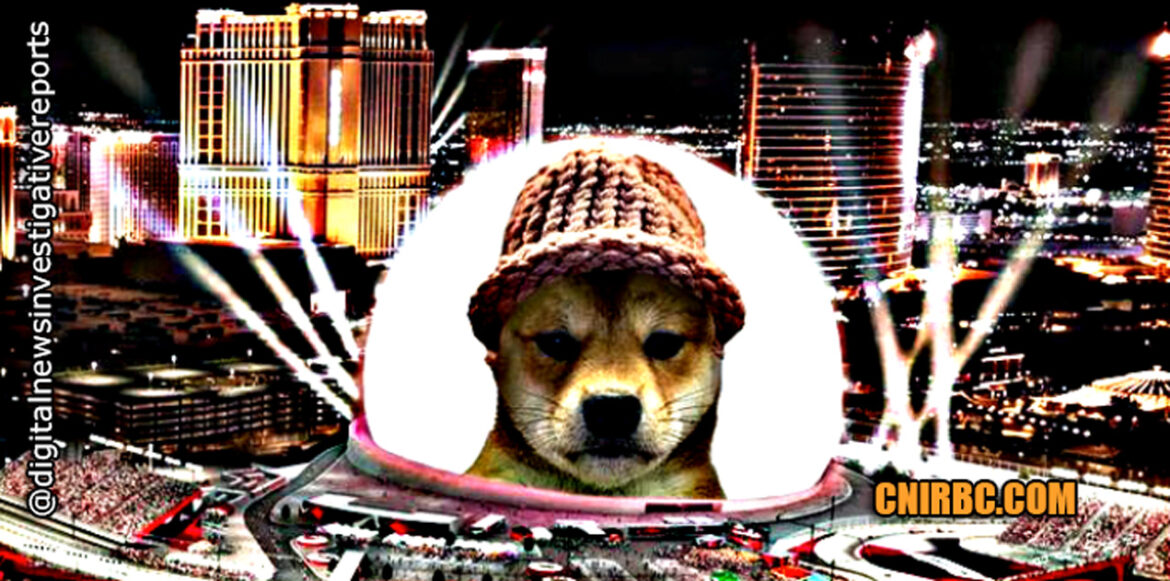 Crypto Enthusiasts Rally to Immortalize Dogwifhat Meme on Las Vegas Sphere