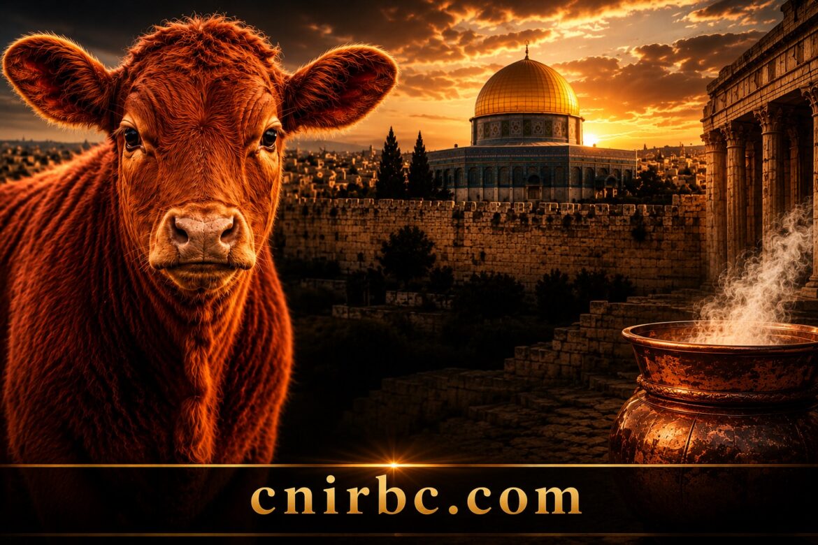Rare Red Heifer Born in Israel Renews Interest in Biblical Prophecy and Temple Preparations
