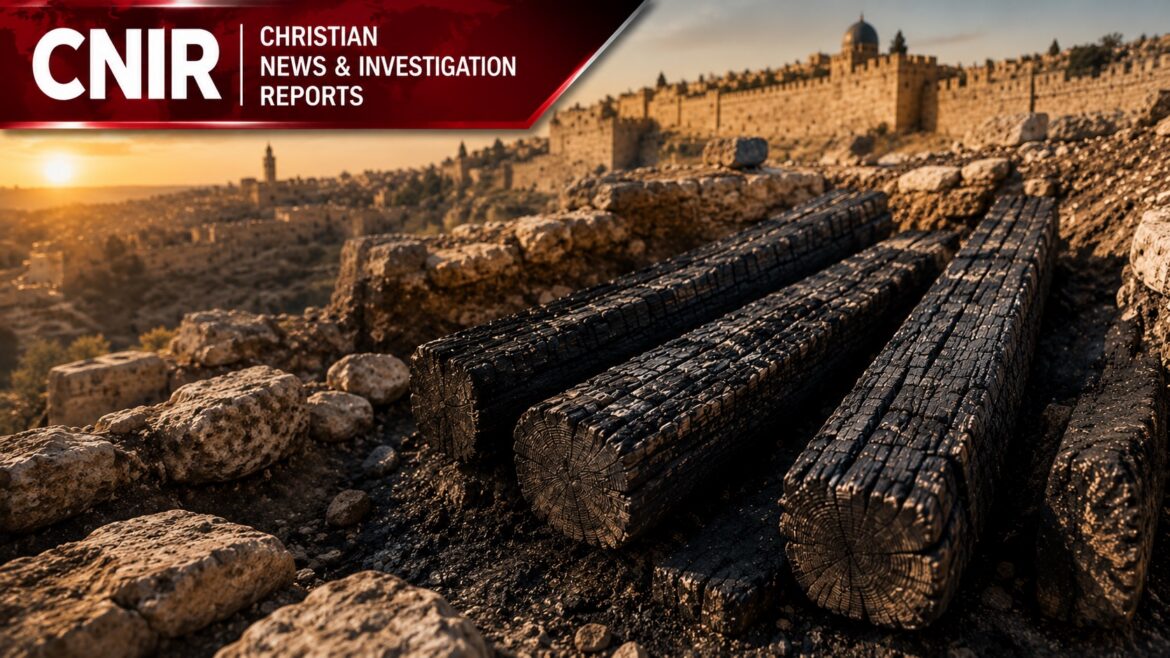 Ancient Charred Beams Unearthed in Jerusalem Offer New Clues to First Temple Destruction